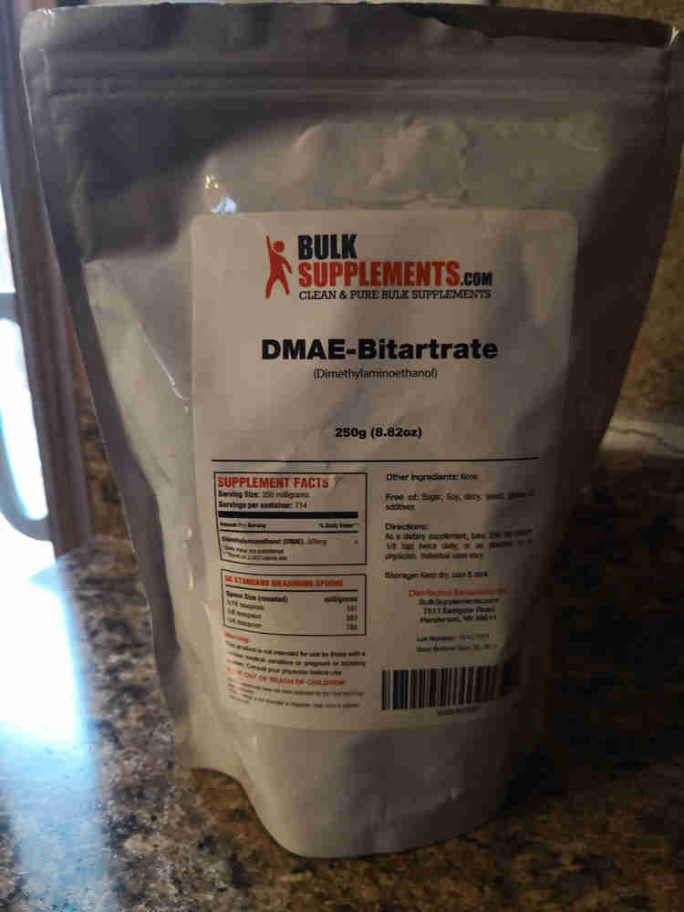 This is DMAE powder supplement